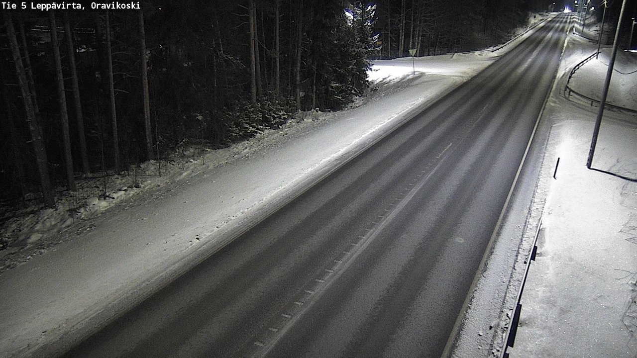 Kelikamerat Kuva Tie 5 Leppävirta, Oravikoski, Leppävirta, Pohjois-Savo