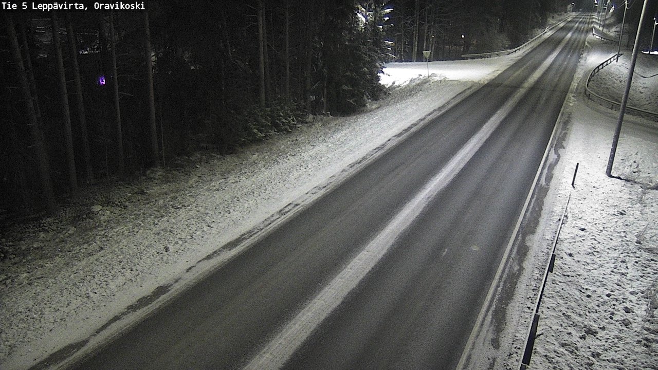 Kelikamerat Kuva Tie 5 Leppävirta, Oravikoski, Leppävirta, Pohjois-Savo