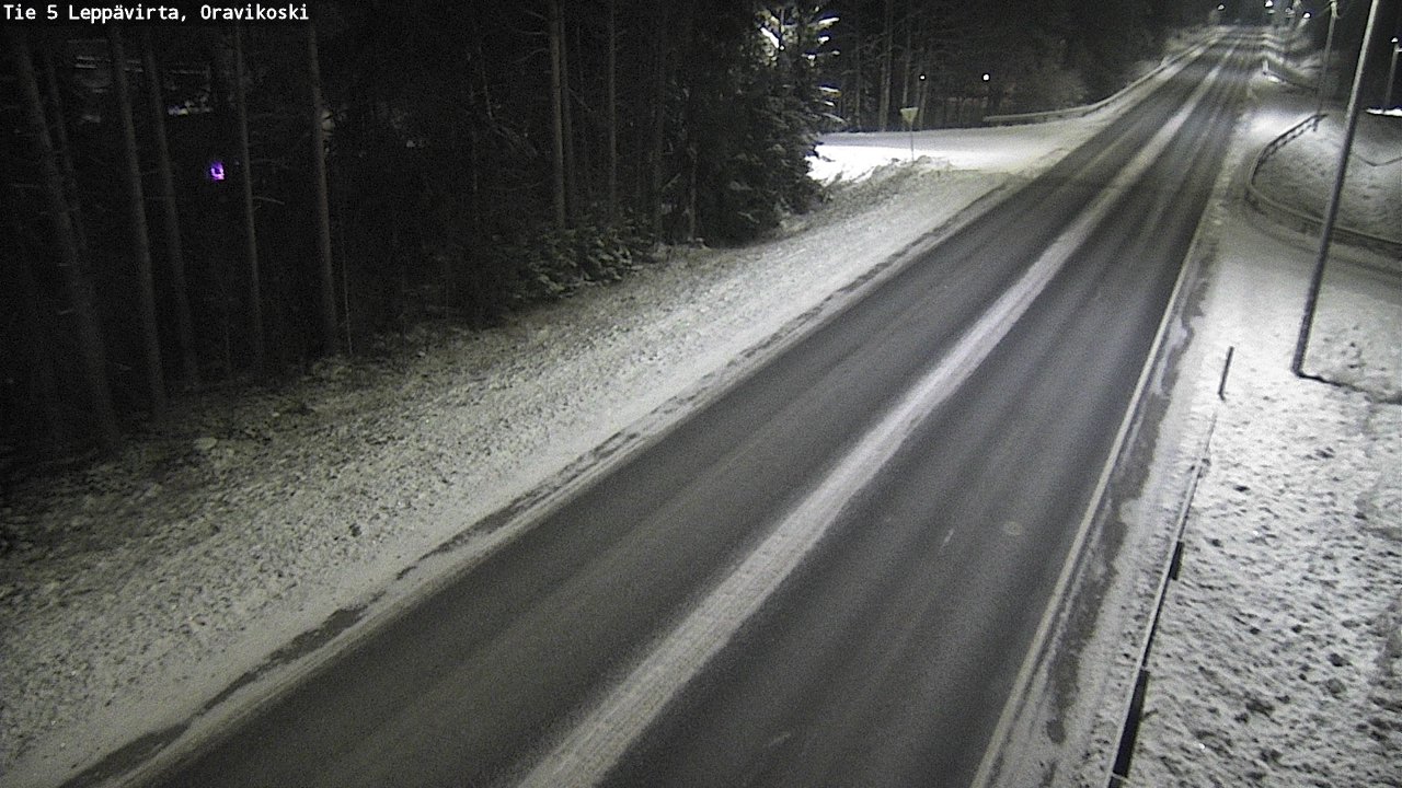 Kelikamerat Kuva Tie 5 Leppävirta, Oravikoski, Leppävirta, Pohjois-Savo