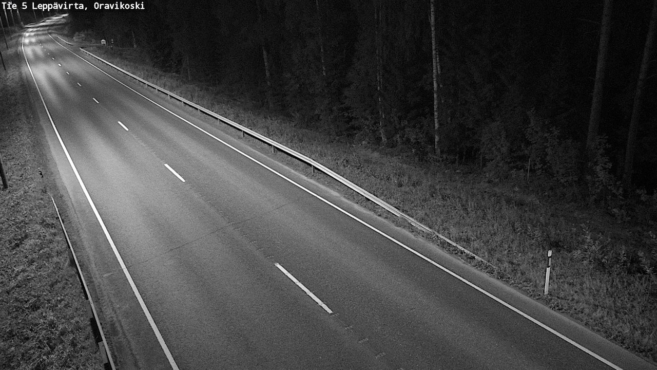 Kelikamerat Kuva Tie 5 Leppävirta, Oravikoski, Leppävirta, Pohjois-Savo