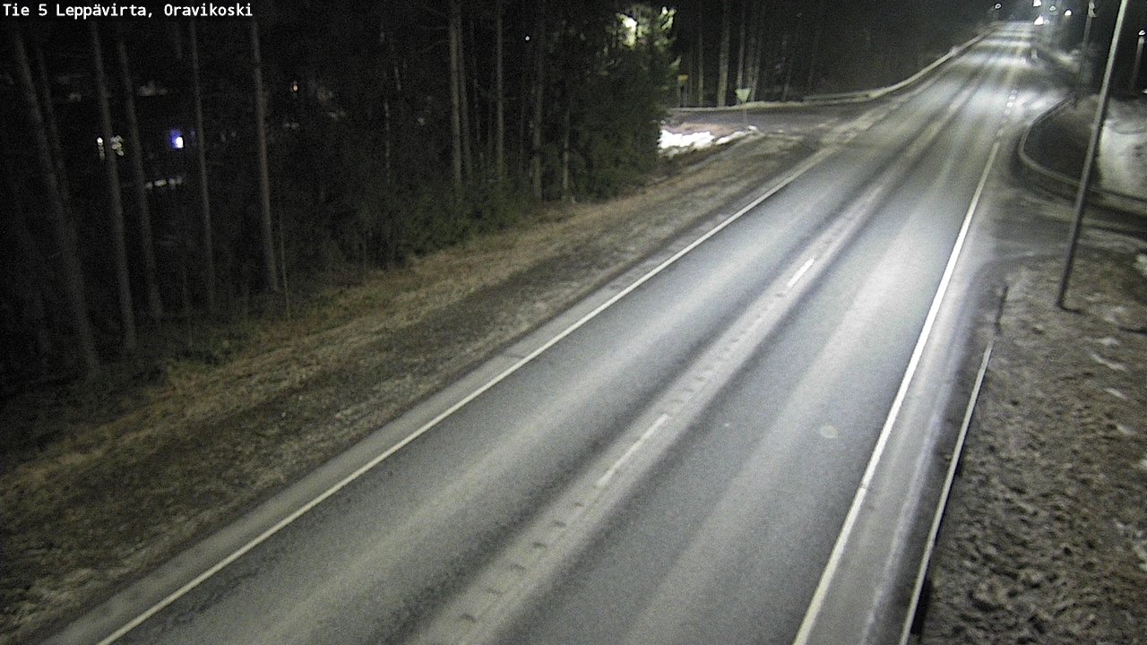 Kelikamerat Kuva Tie 5 Leppävirta, Oravikoski, Leppävirta, Pohjois-Savo