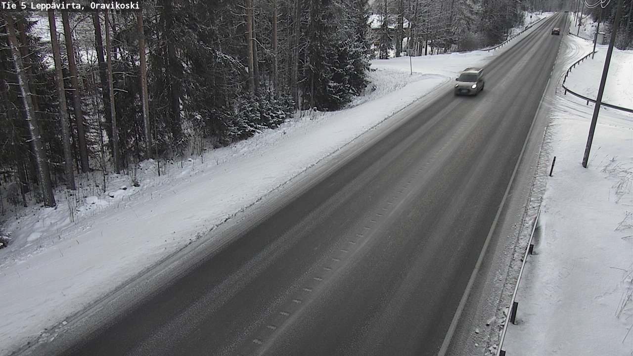 Kelikamerat Kuva Tie 5 Leppävirta, Oravikoski, Leppävirta, Pohjois-Savo