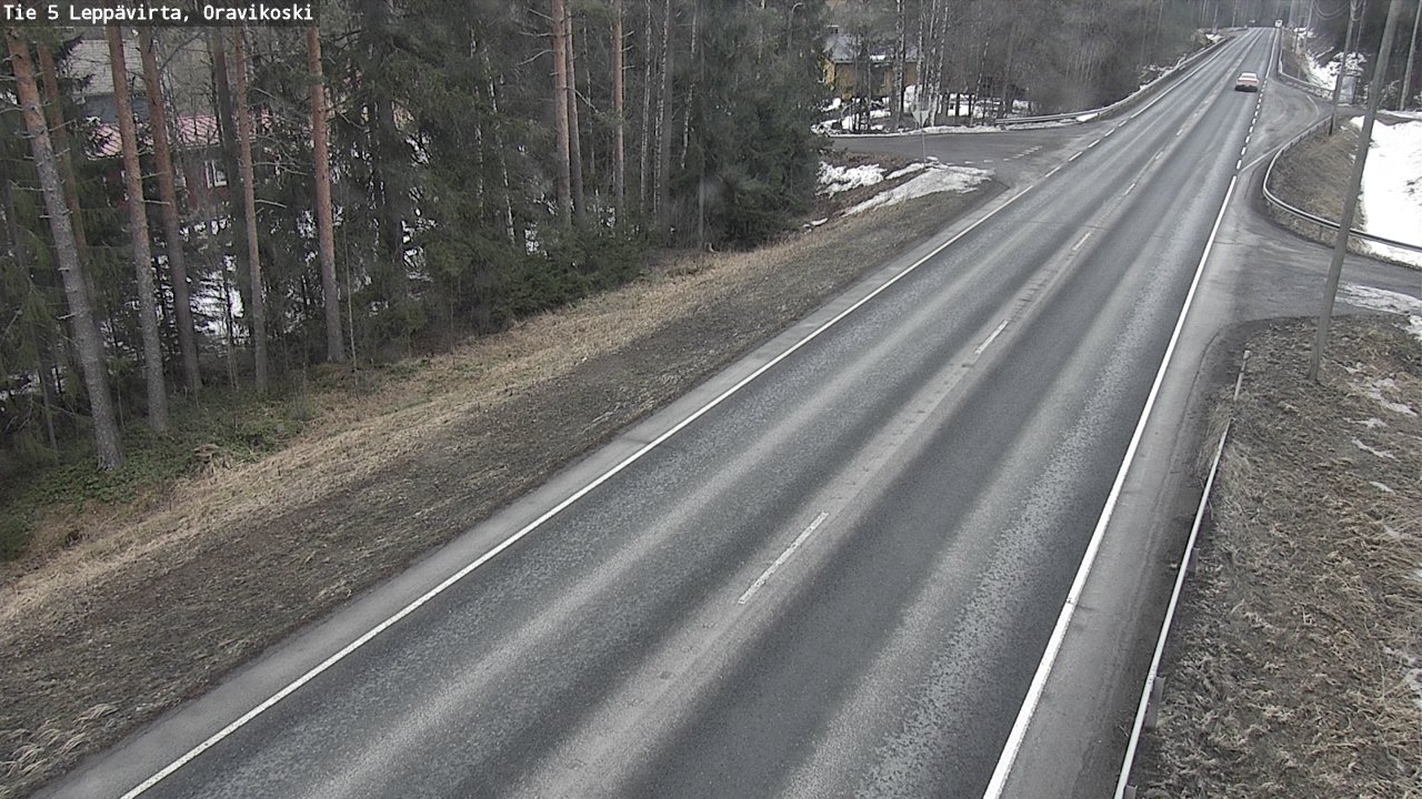 Kelikamerat Kuva Tie 5 Leppävirta, Oravikoski, Leppävirta, Pohjois-Savo