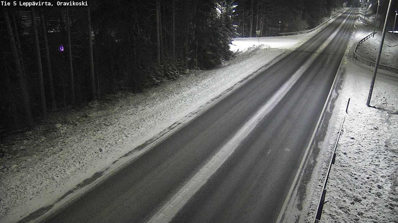 Kelikamerat Kuva Tie 5 Leppävirta, Oravikoski, Leppävirta, Pohjois-Savo