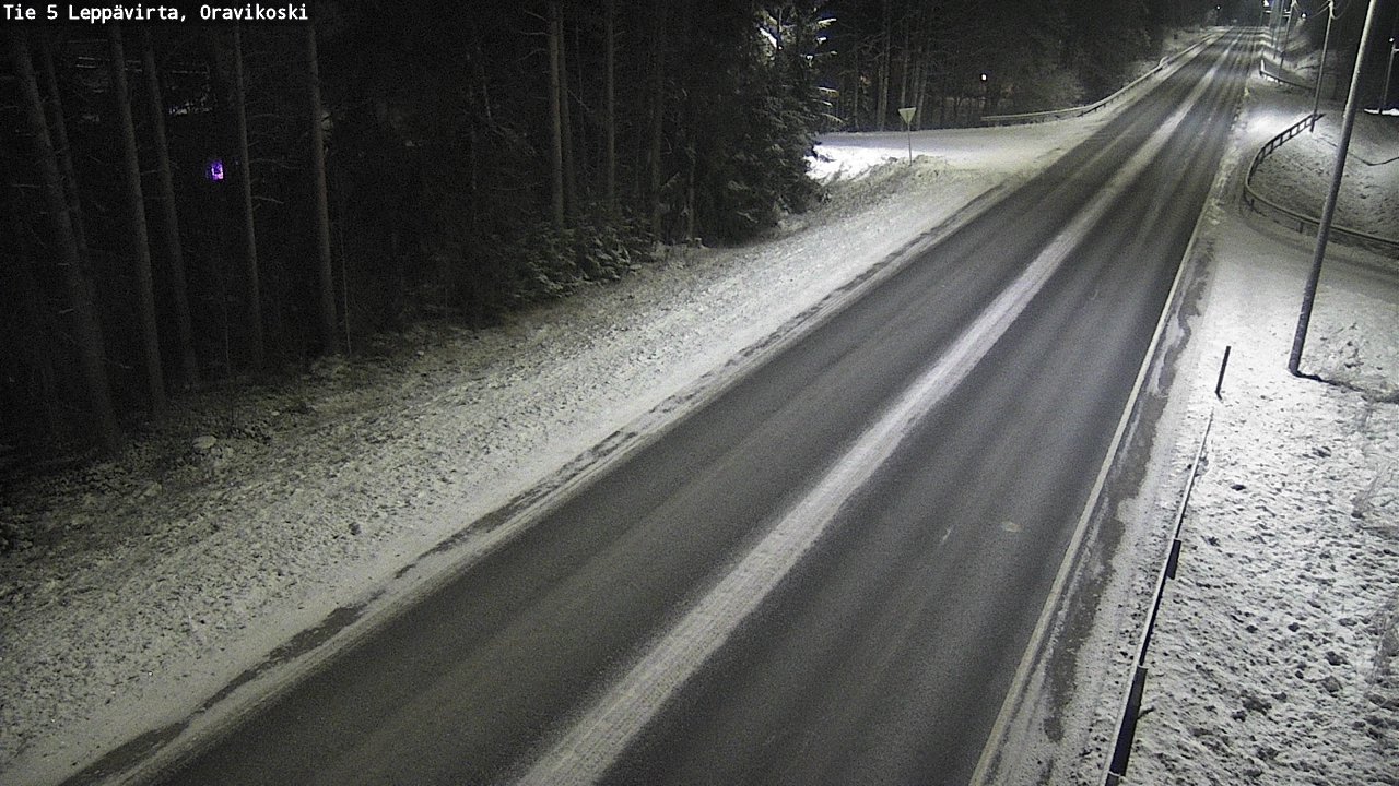 Kelikamerat Kuva Tie 5 Leppävirta, Oravikoski, Leppävirta, Pohjois-Savo