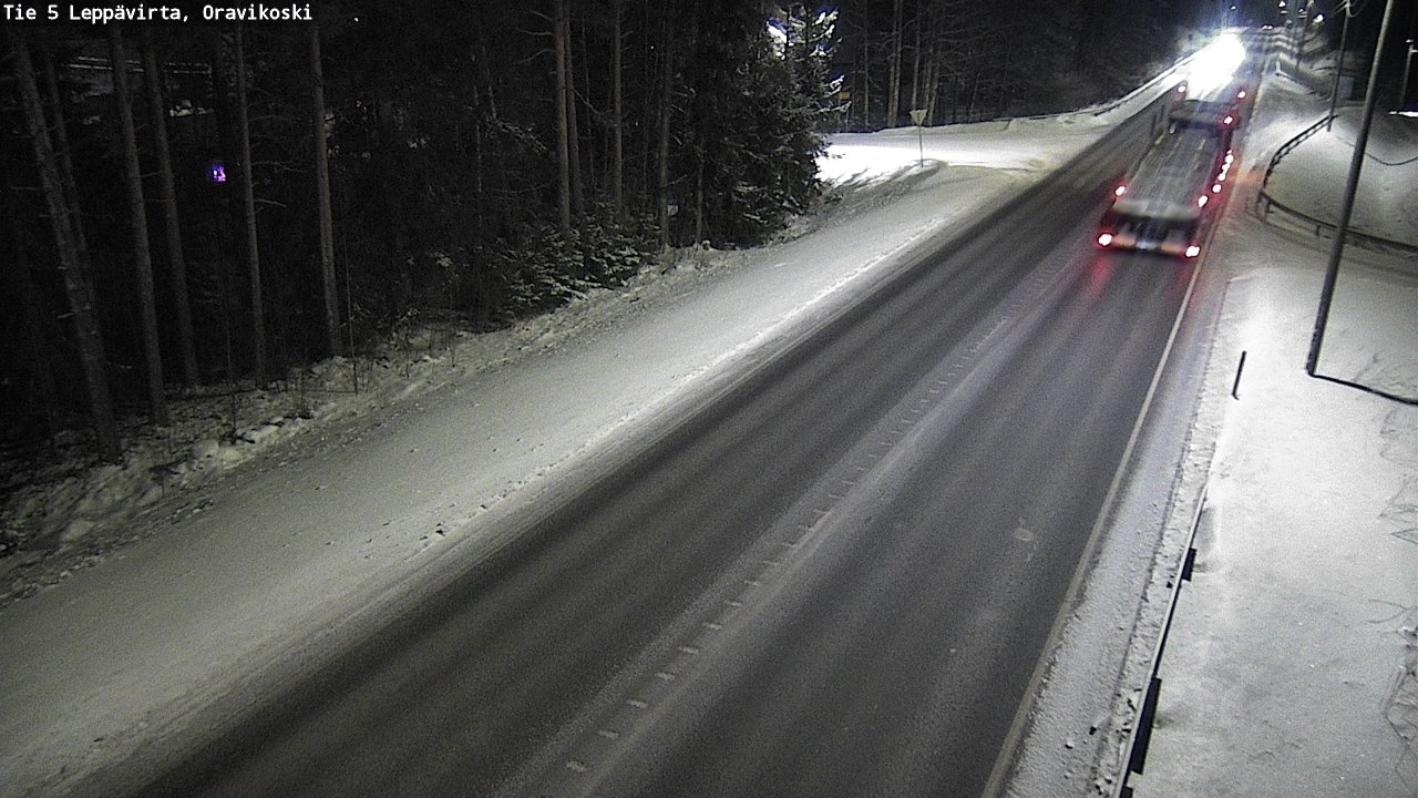 Kelikamerat Kuva Tie 5 Leppävirta, Oravikoski, Leppävirta, Pohjois-Savo