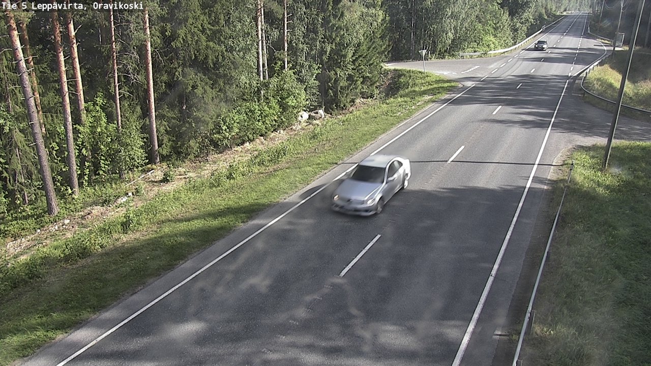 Kelikamerat Kuva Tie 5 Leppävirta, Oravikoski, Leppävirta, Pohjois-Savo