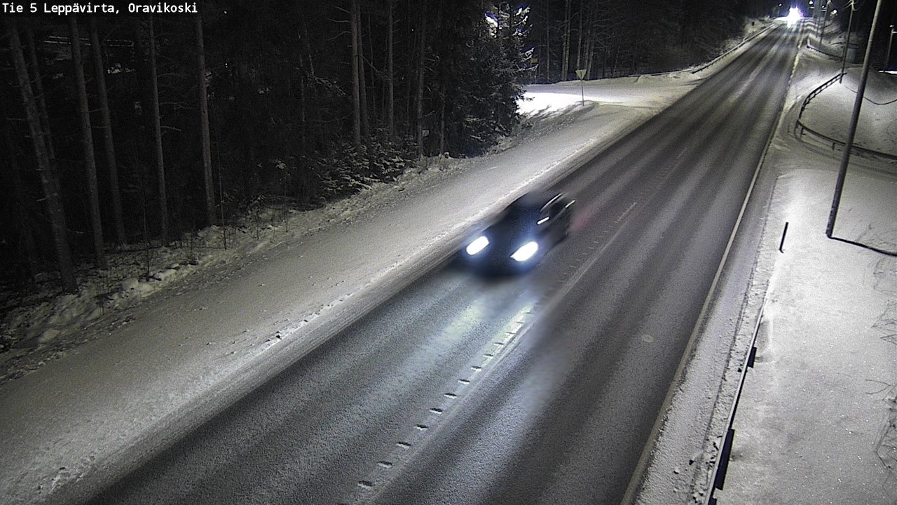 Kelikamerat Kuva Tie 5 Leppävirta, Oravikoski, Leppävirta, Pohjois-Savo