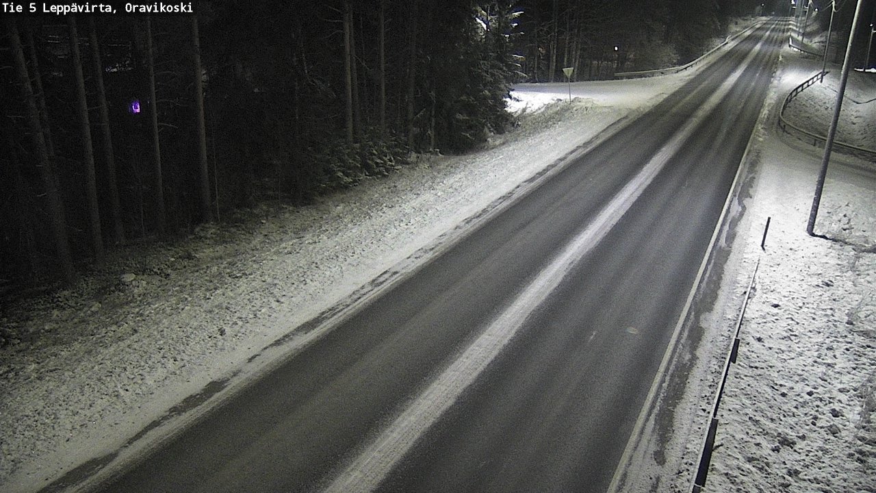 Kelikamerat Kuva Tie 5 Leppävirta, Oravikoski, Leppävirta, Pohjois-Savo
