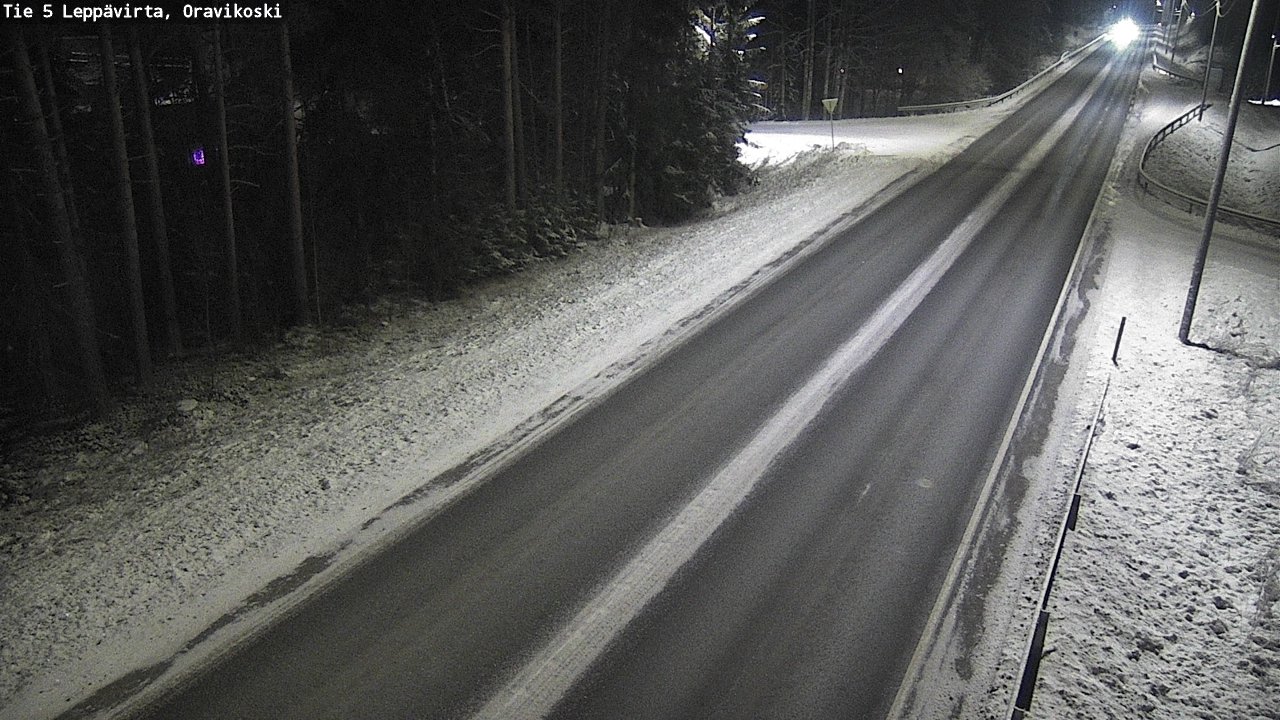 Kelikamerat Kuva Tie 5 Leppävirta, Oravikoski, Leppävirta, Pohjois-Savo