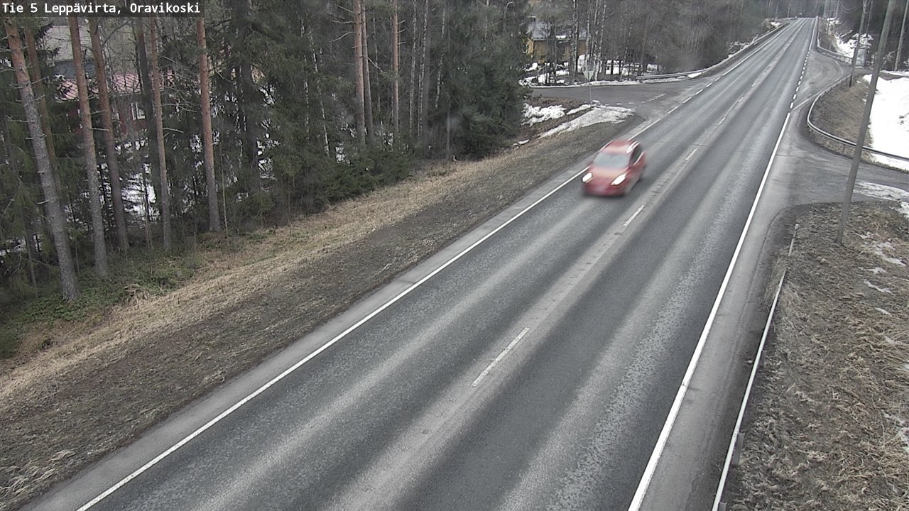 Kelikamerat Kuva Tie 5 Leppävirta, Oravikoski, Leppävirta, Pohjois-Savo