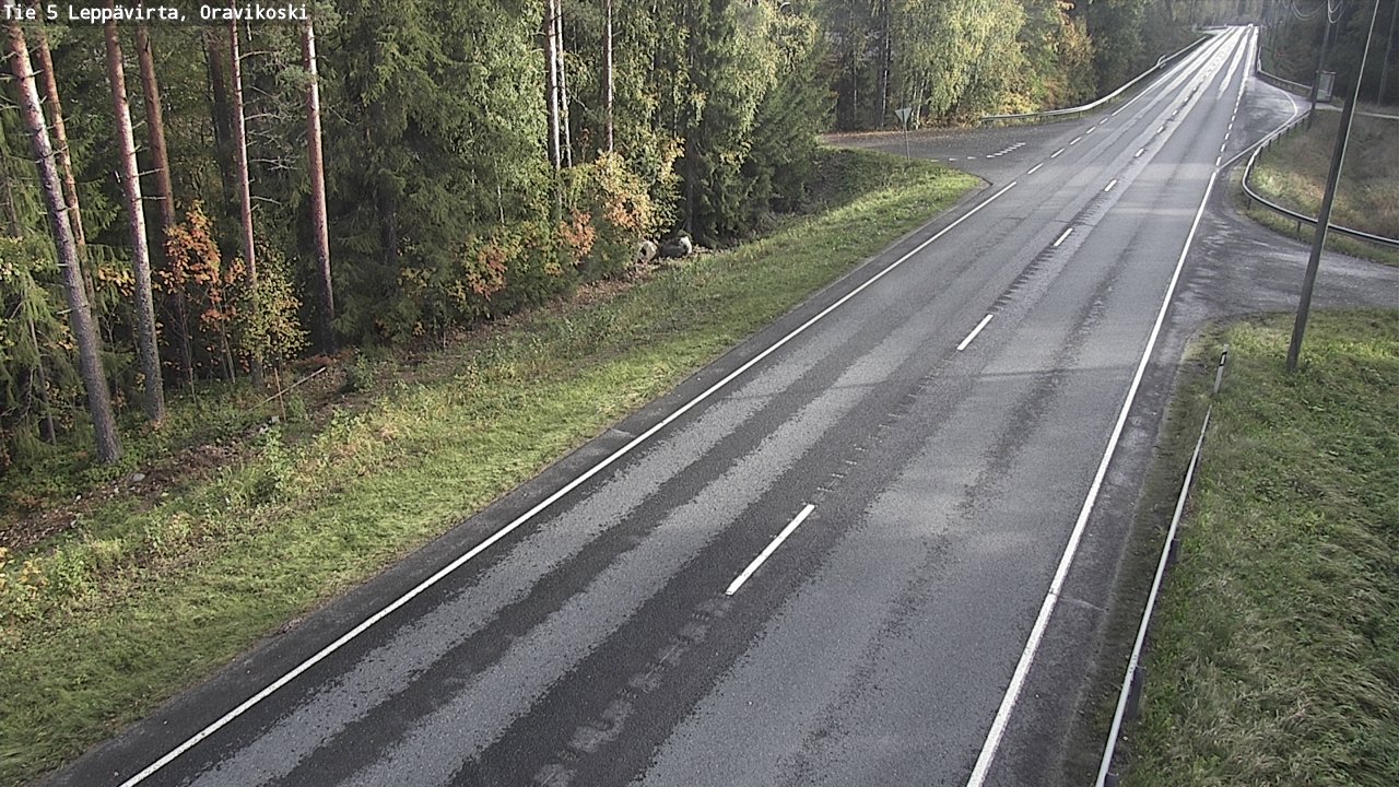 Kelikamerat Kuva Tie 5 Leppävirta, Oravikoski, Leppävirta, Pohjois-Savo