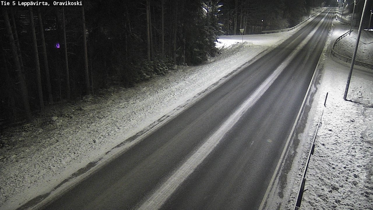 Kelikamerat Kuva Tie 5 Leppävirta, Oravikoski, Leppävirta, Pohjois-Savo