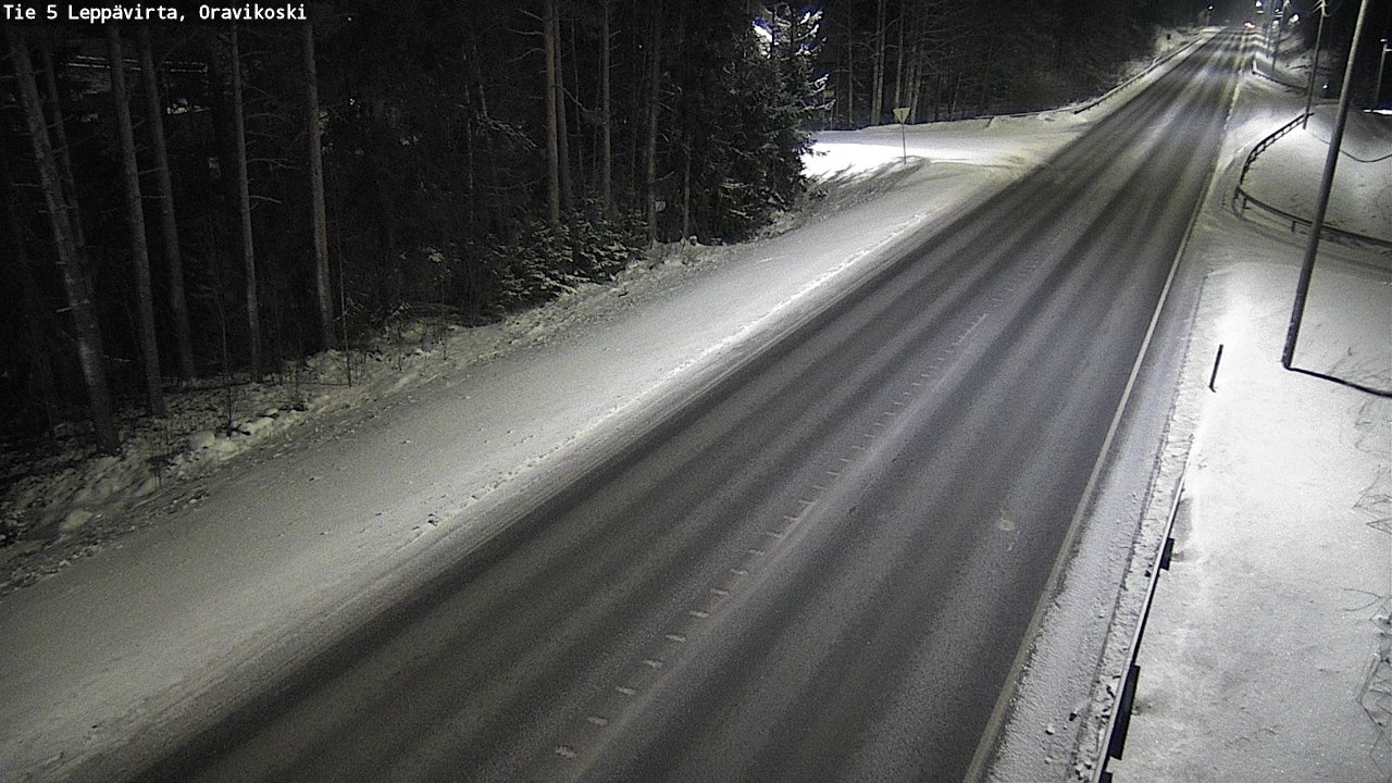 Kelikamerat Kuva Tie 5 Leppävirta, Oravikoski, Leppävirta, Pohjois-Savo