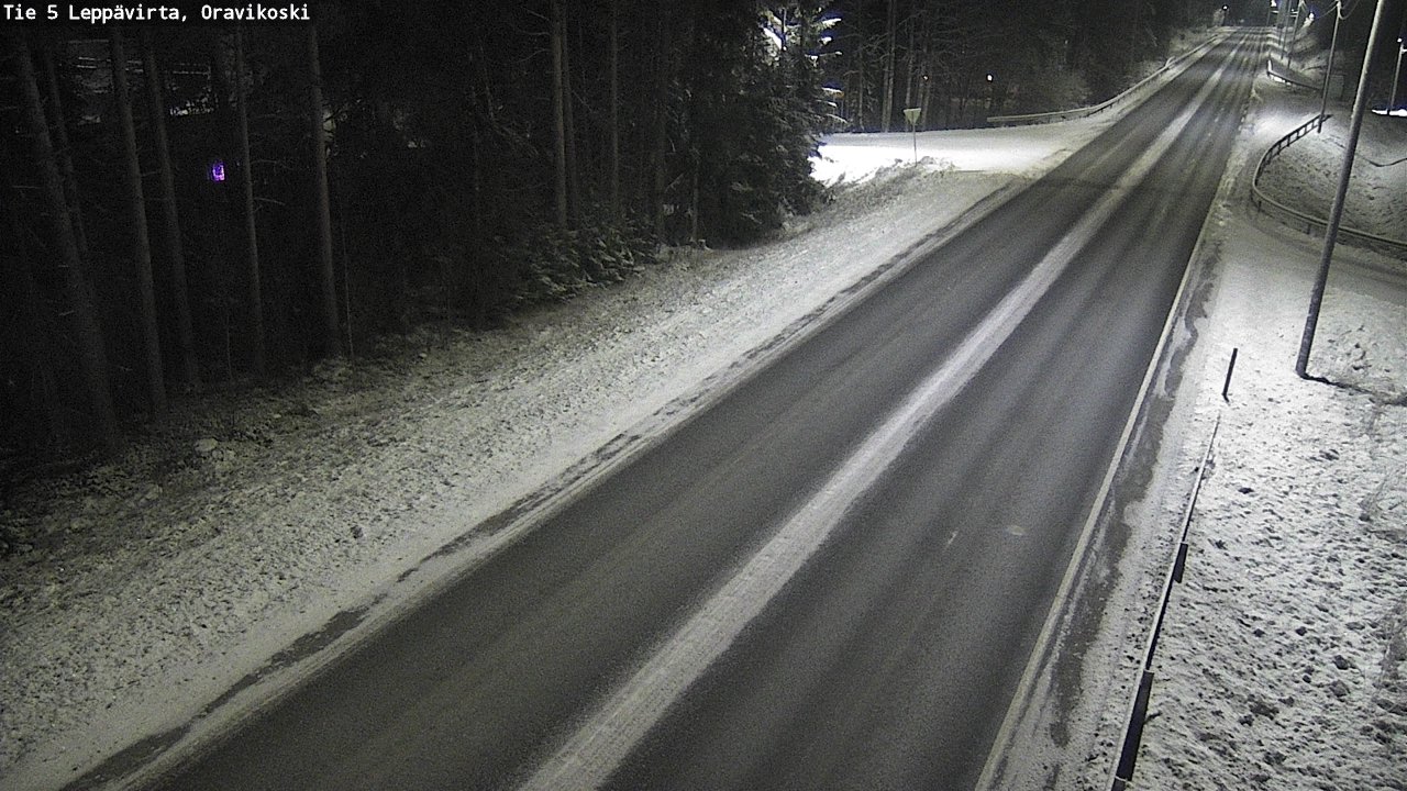 Kelikamerat Kuva Tie 5 Leppävirta, Oravikoski, Leppävirta, Pohjois-Savo