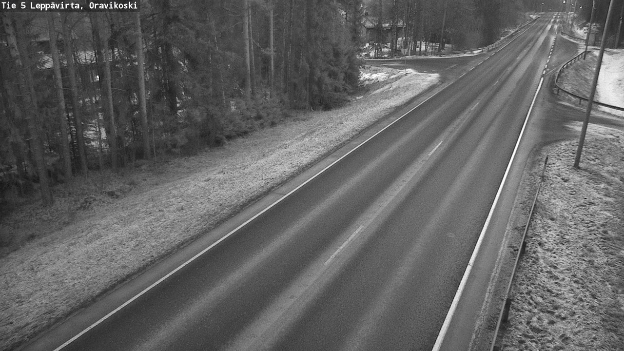Kelikamerat Kuva Tie 5 Leppävirta, Oravikoski, Leppävirta, Pohjois-Savo