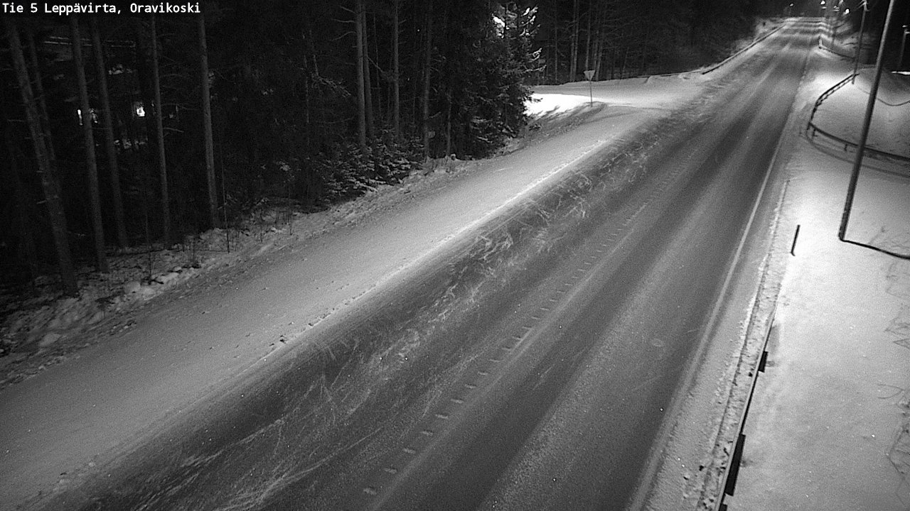 Kelikamerat Kuva Tie 5 Leppävirta, Oravikoski, Leppävirta, Pohjois-Savo
