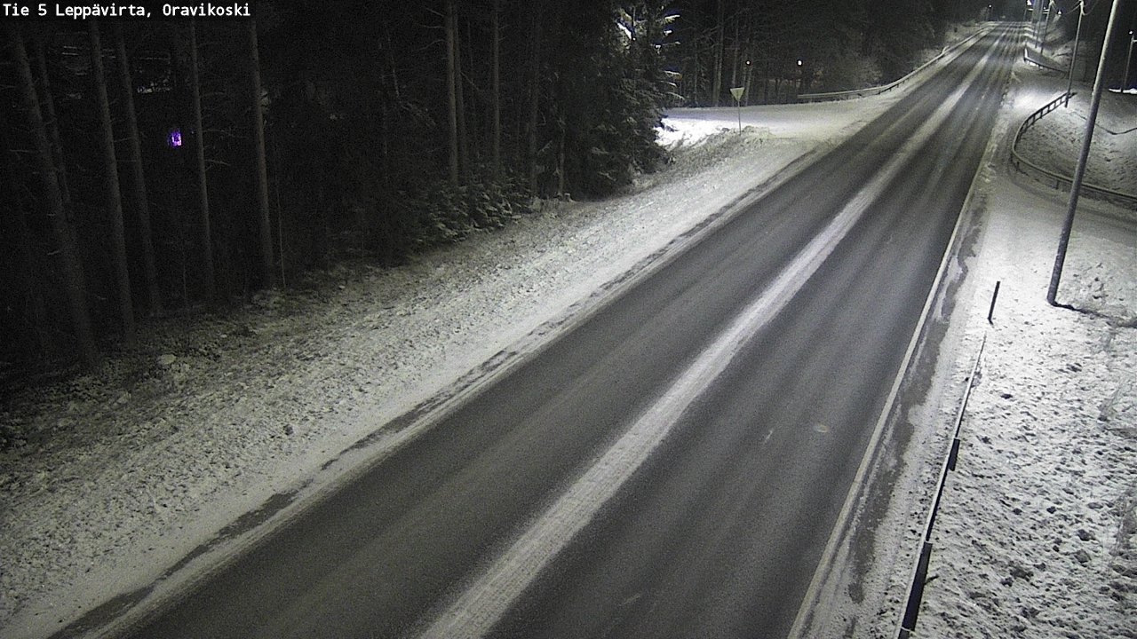 Kelikamerat Kuva Tie 5 Leppävirta, Oravikoski, Leppävirta, Pohjois-Savo