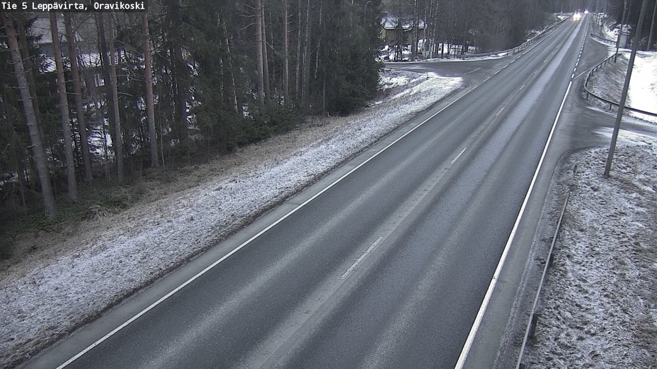 Kelikamerat Kuva Tie 5 Leppävirta, Oravikoski, Leppävirta, Pohjois-Savo