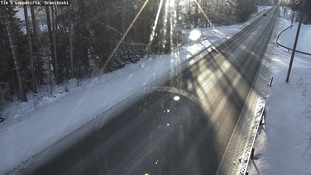 Kelikamerat Kuva Tie 5 Leppävirta, Oravikoski, Leppävirta, Pohjois-Savo