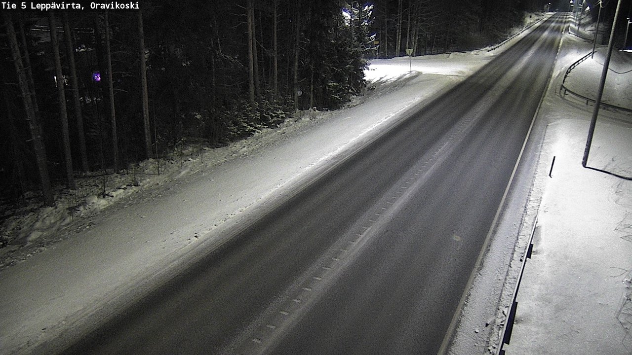 Kelikamerat Kuva Tie 5 Leppävirta, Oravikoski, Leppävirta, Pohjois-Savo