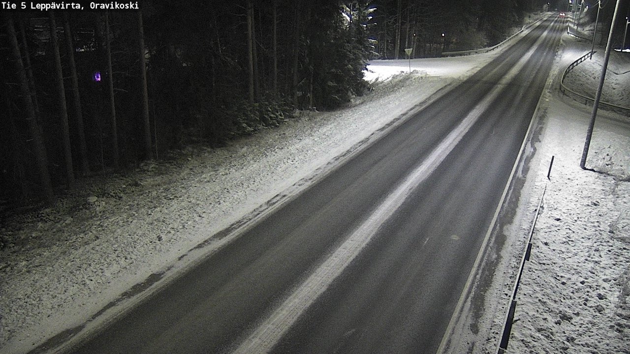 Kelikamerat Kuva Tie 5 Leppävirta, Oravikoski, Leppävirta, Pohjois-Savo