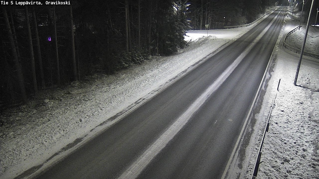 Kelikamerat Kuva Tie 5 Leppävirta, Oravikoski, Leppävirta, Pohjois-Savo