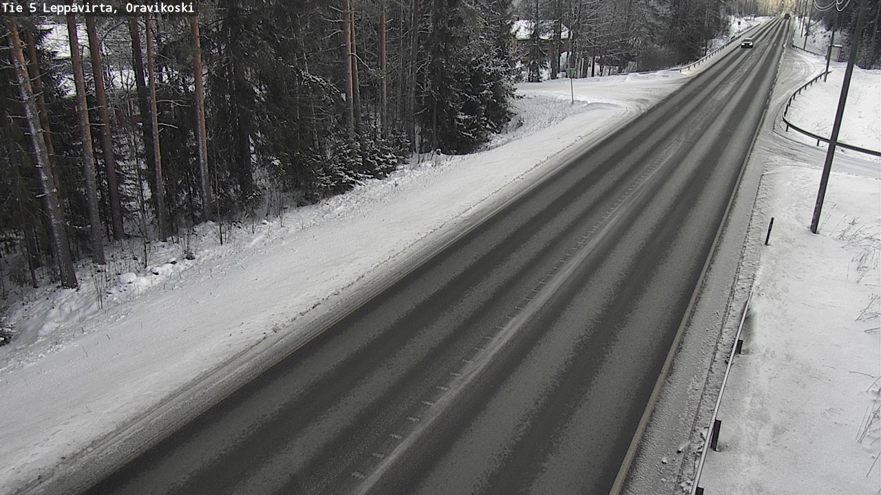 Kelikamerat Kuva Tie 5 Leppävirta, Oravikoski, Leppävirta, Pohjois-Savo