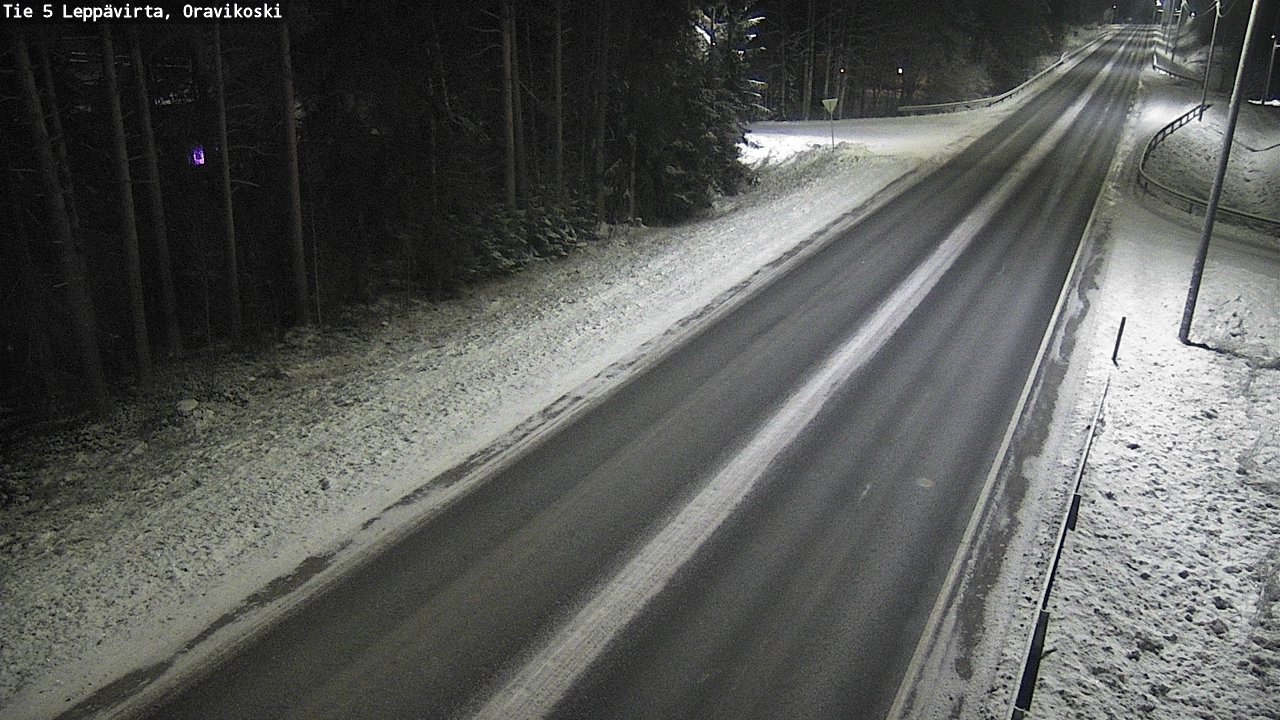 Kelikamerat Kuva Tie 5 Leppävirta, Oravikoski, Leppävirta, Pohjois-Savo