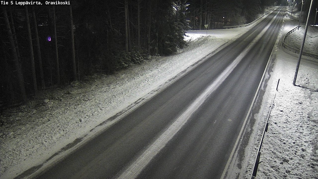Kelikamerat Kuva Tie 5 Leppävirta, Oravikoski, Leppävirta, Pohjois-Savo