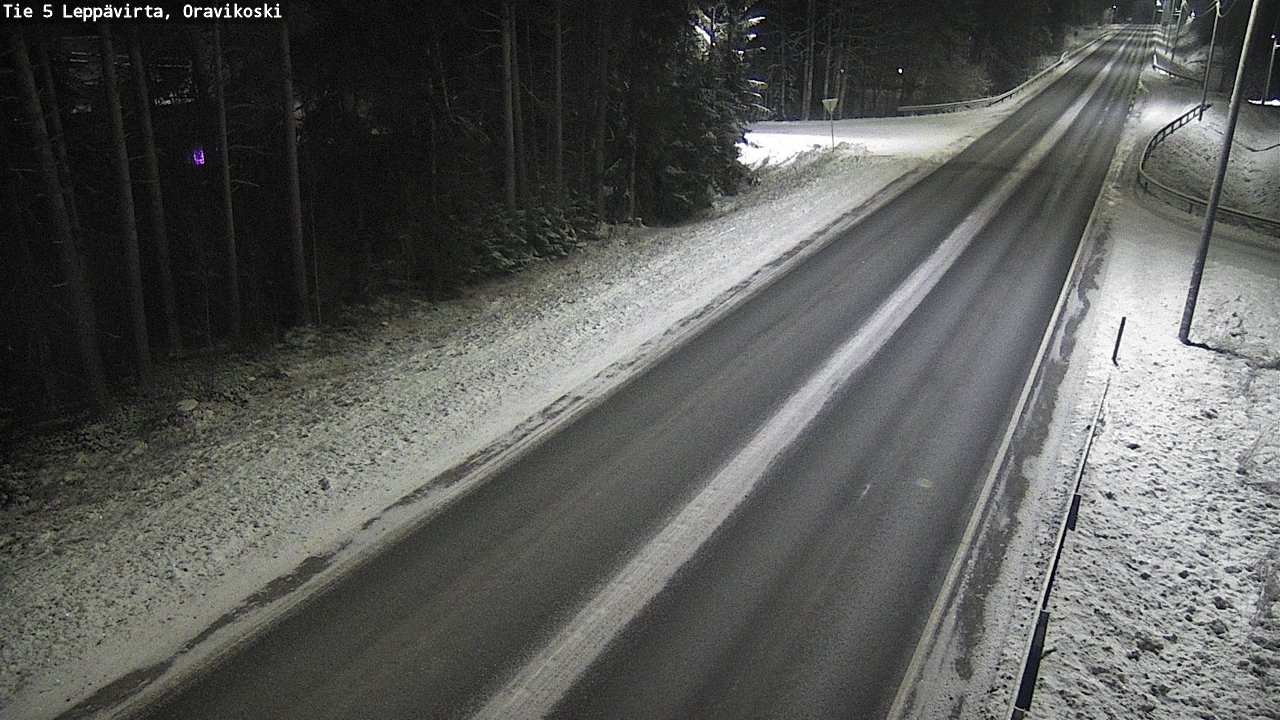 Kelikamerat Kuva Tie 5 Leppävirta, Oravikoski, Leppävirta, Pohjois-Savo
