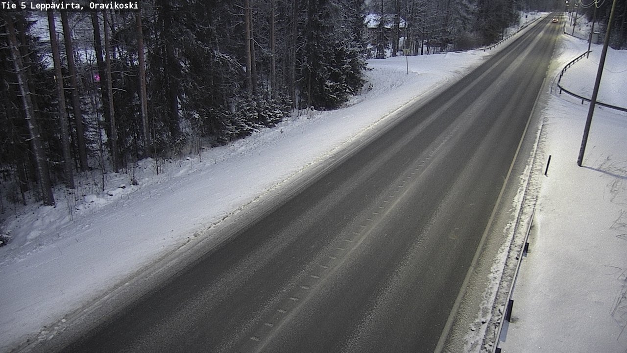 Kelikamerat Kuva Tie 5 Leppävirta, Oravikoski, Leppävirta, Pohjois-Savo