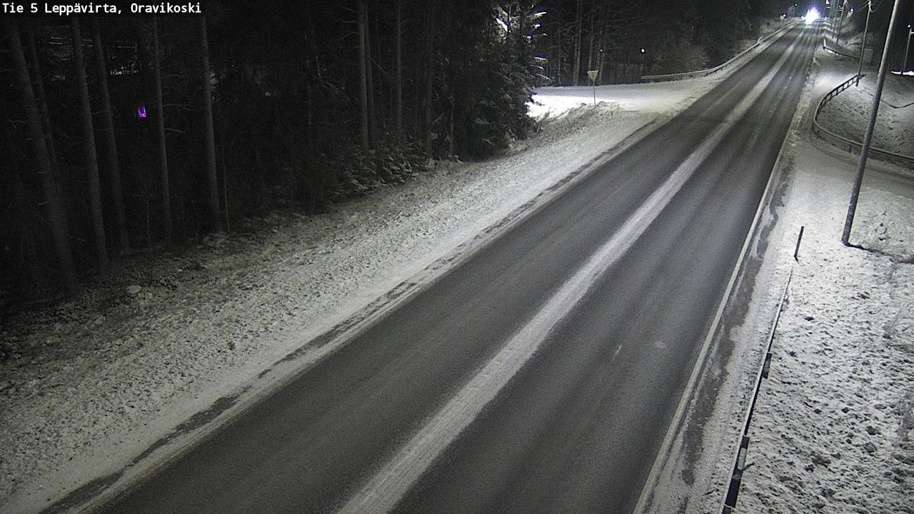 Kelikamerat Kuva Tie 5 Leppävirta, Oravikoski, Leppävirta, Pohjois-Savo