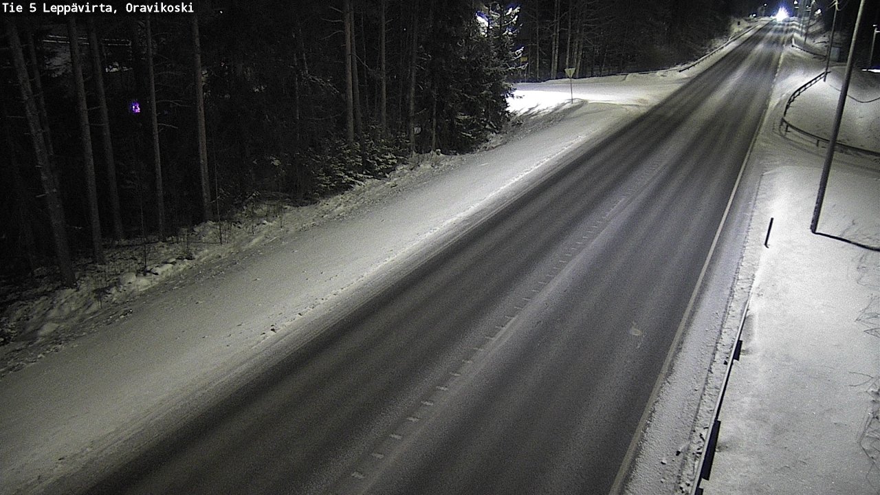 Kelikamerat Kuva Tie 5 Leppävirta, Oravikoski, Leppävirta, Pohjois-Savo