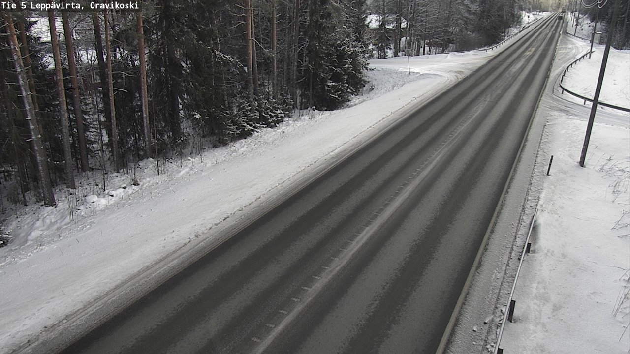 Kelikamerat Kuva Tie 5 Leppävirta, Oravikoski, Leppävirta, Pohjois-Savo
