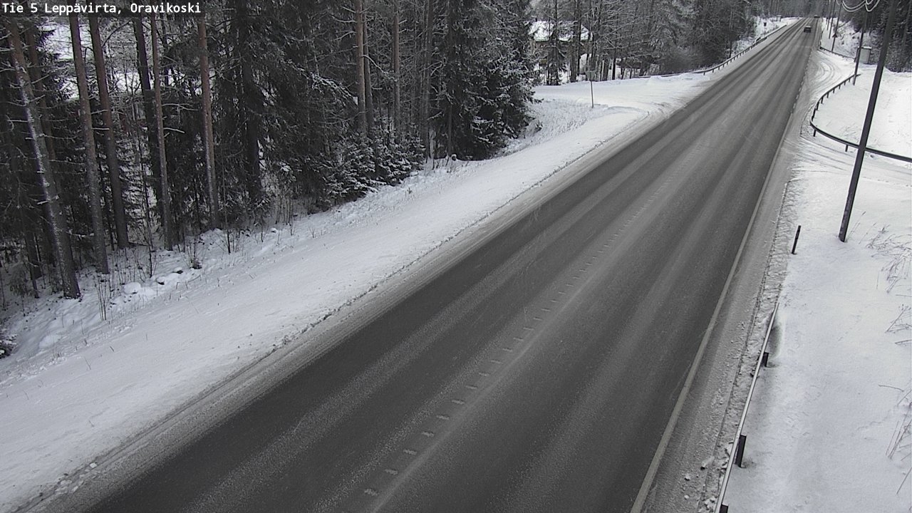 Kelikamerat Kuva Tie 5 Leppävirta, Oravikoski, Leppävirta, Pohjois-Savo