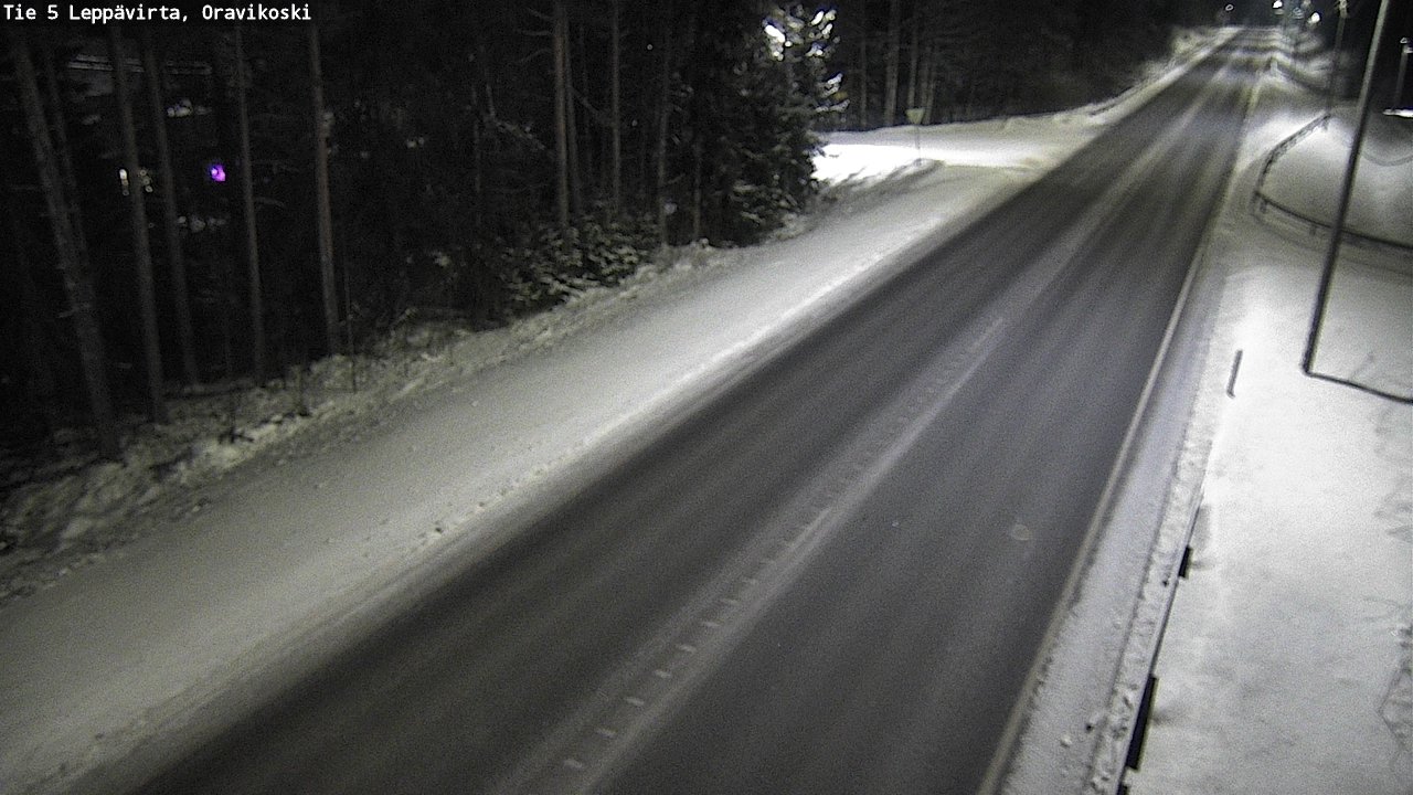Kelikamerat Kuva Tie 5 Leppävirta, Oravikoski, Leppävirta, Pohjois-Savo