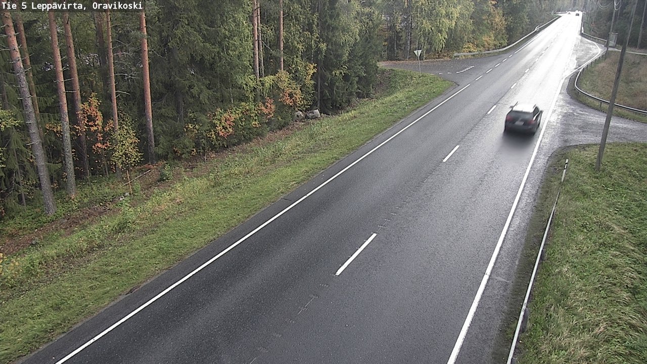 Kelikamerat Kuva Tie 5 Leppävirta, Oravikoski, Leppävirta, Pohjois-Savo