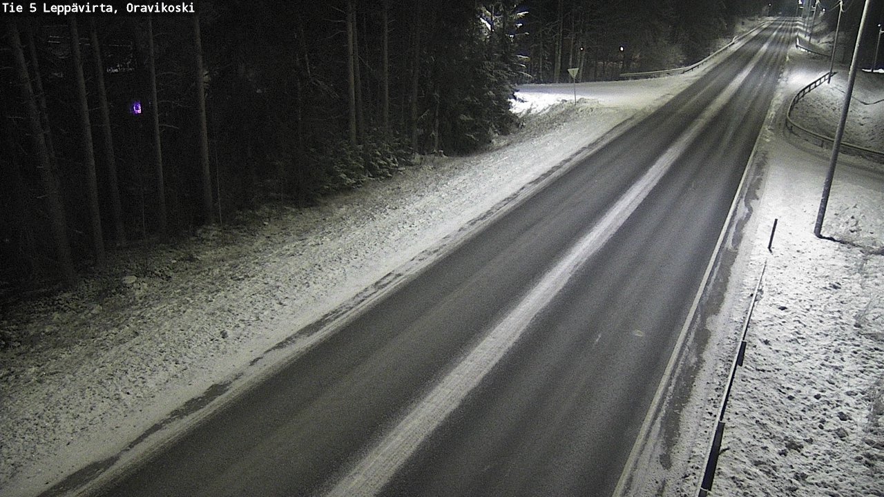 Kelikamerat Kuva Tie 5 Leppävirta, Oravikoski, Leppävirta, Pohjois-Savo