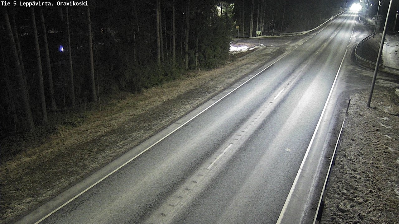 Kelikamerat Kuva Tie 5 Leppävirta, Oravikoski, Leppävirta, Pohjois-Savo