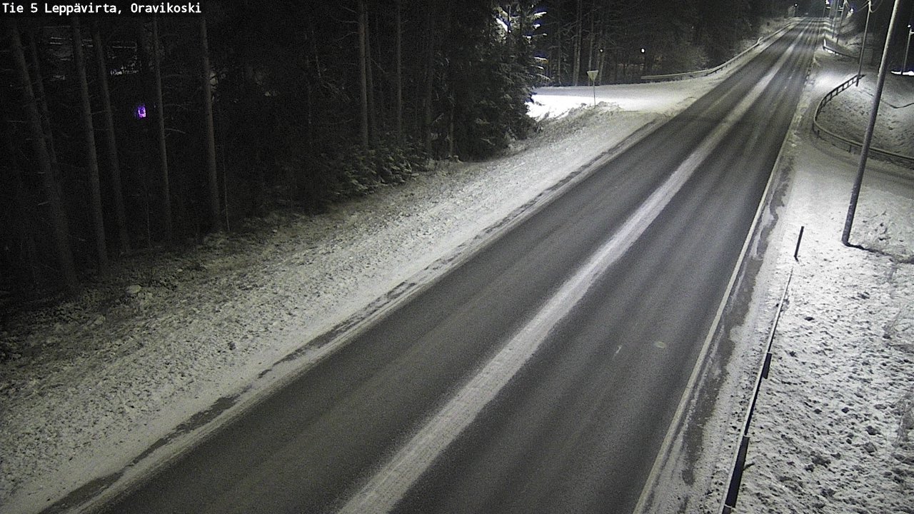 Kelikamerat Kuva Tie 5 Leppävirta, Oravikoski, Leppävirta, Pohjois-Savo