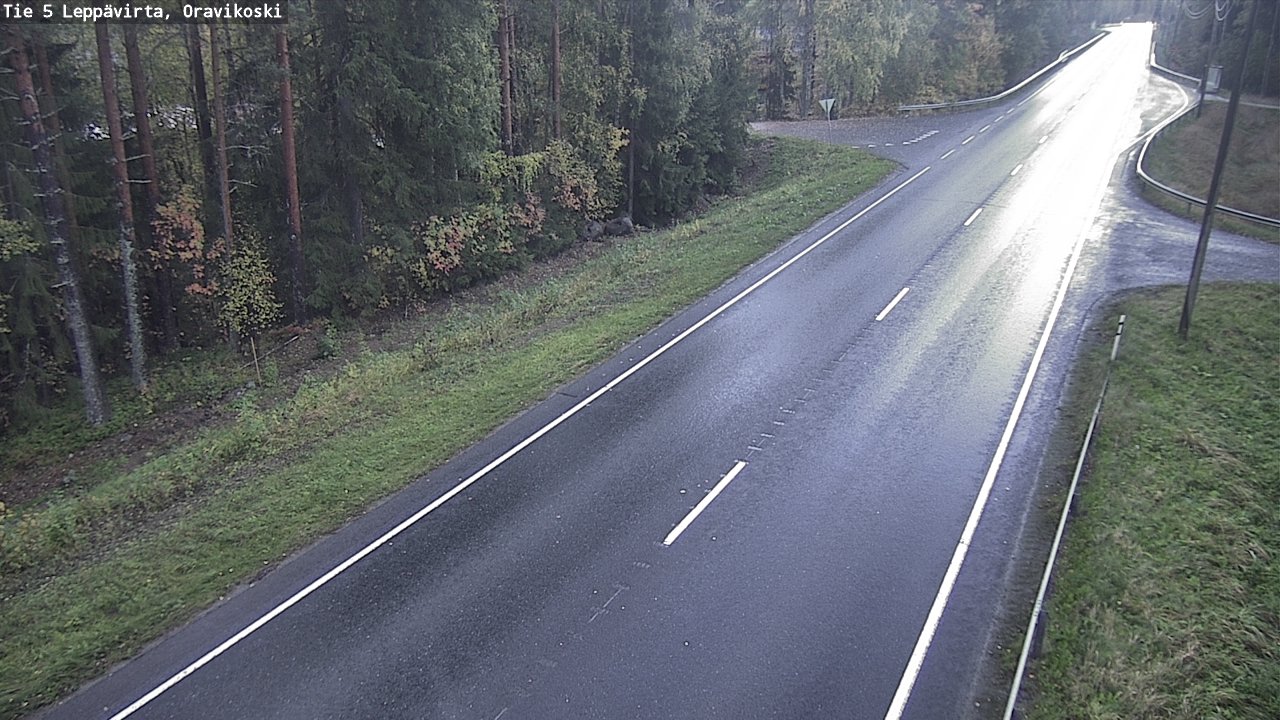 Kelikamerat Kuva Tie 5 Leppävirta, Oravikoski, Leppävirta, Pohjois-Savo