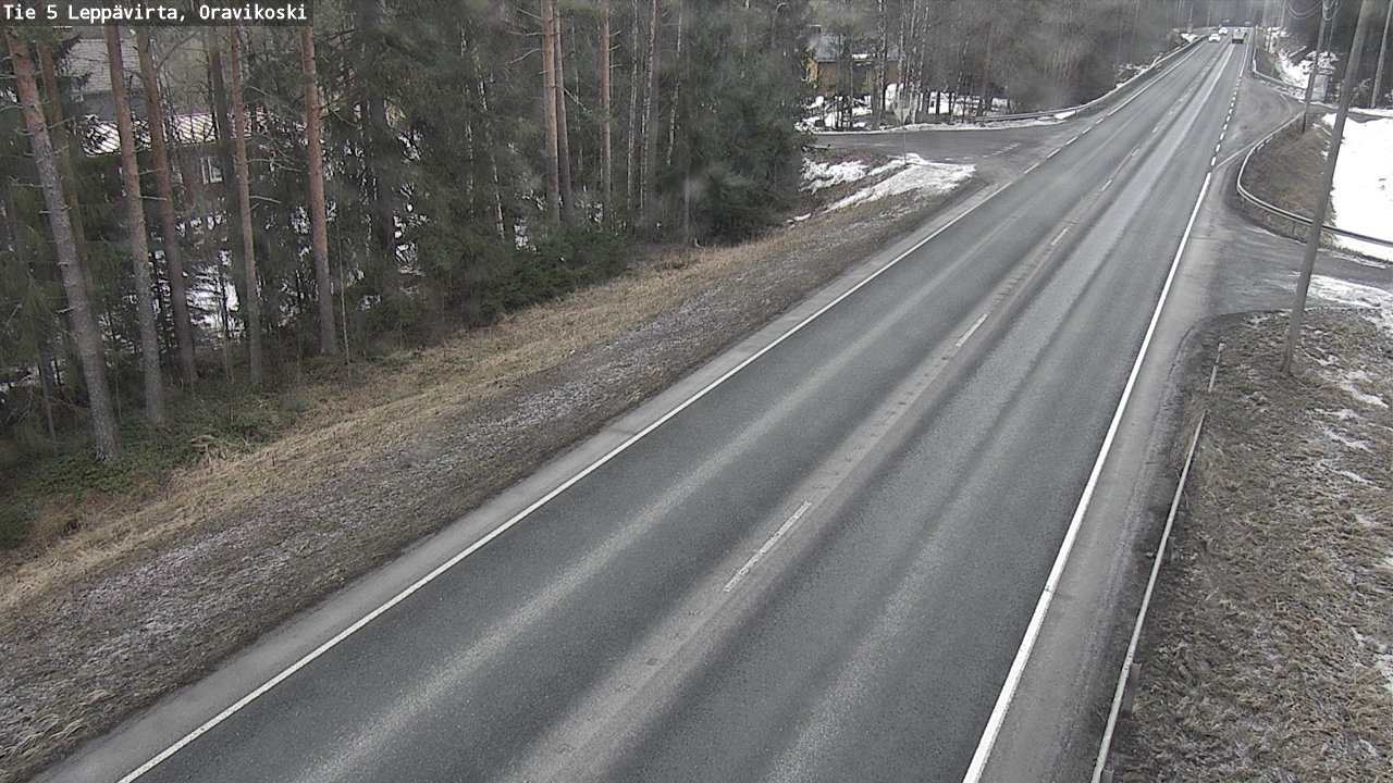 Kelikamerat Kuva Tie 5 Leppävirta, Oravikoski, Leppävirta, Pohjois-Savo