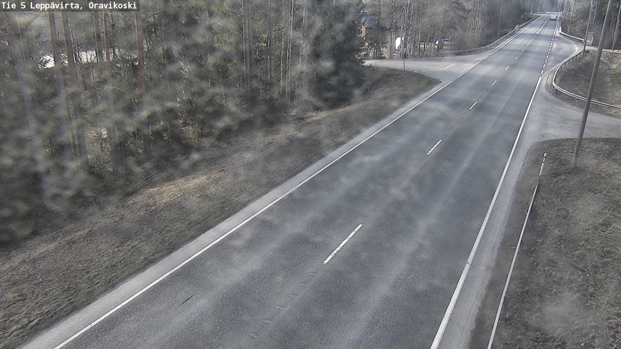 Kelikamerat Kuva Tie 5 Leppävirta, Oravikoski, Leppävirta, Pohjois-Savo