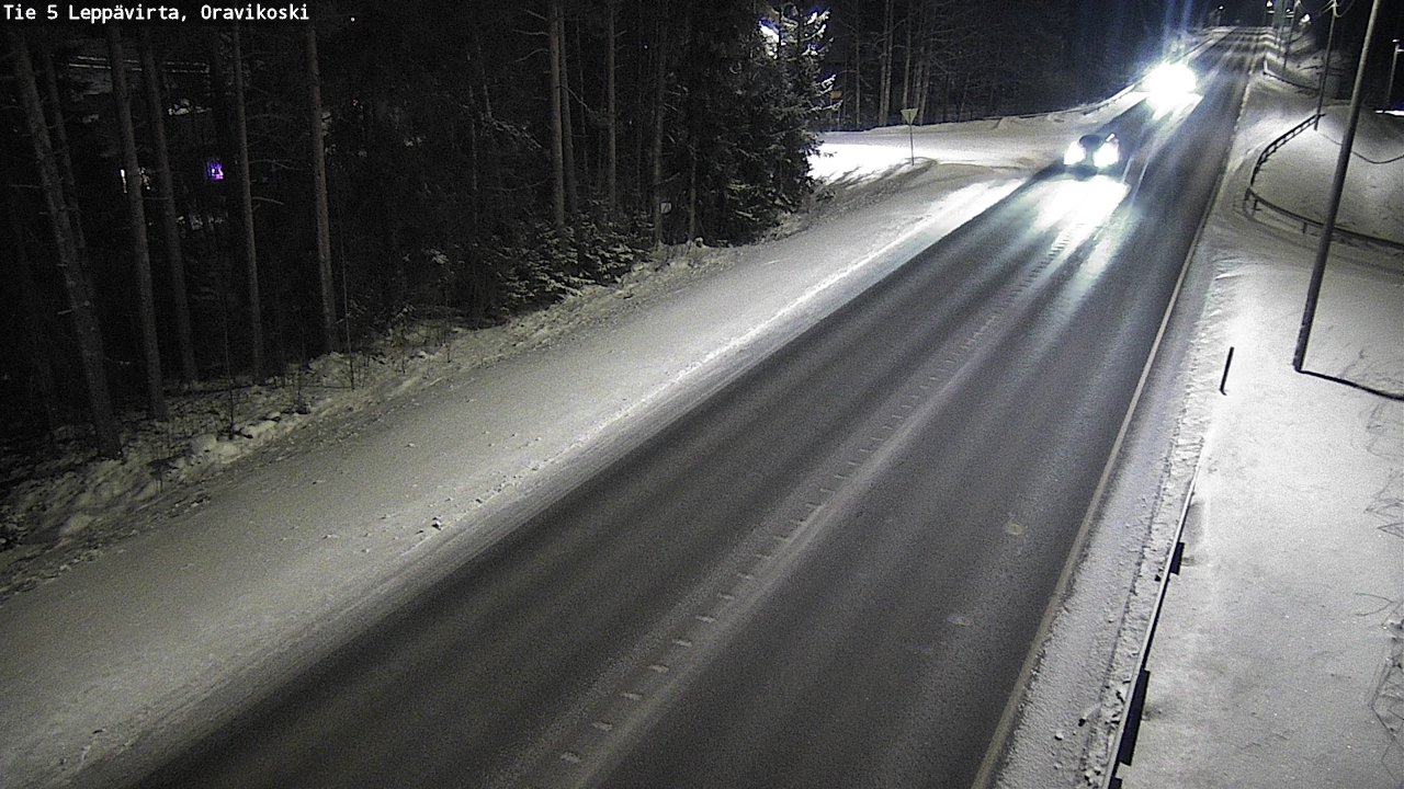 Kelikamerat Kuva Tie 5 Leppävirta, Oravikoski, Leppävirta, Pohjois-Savo