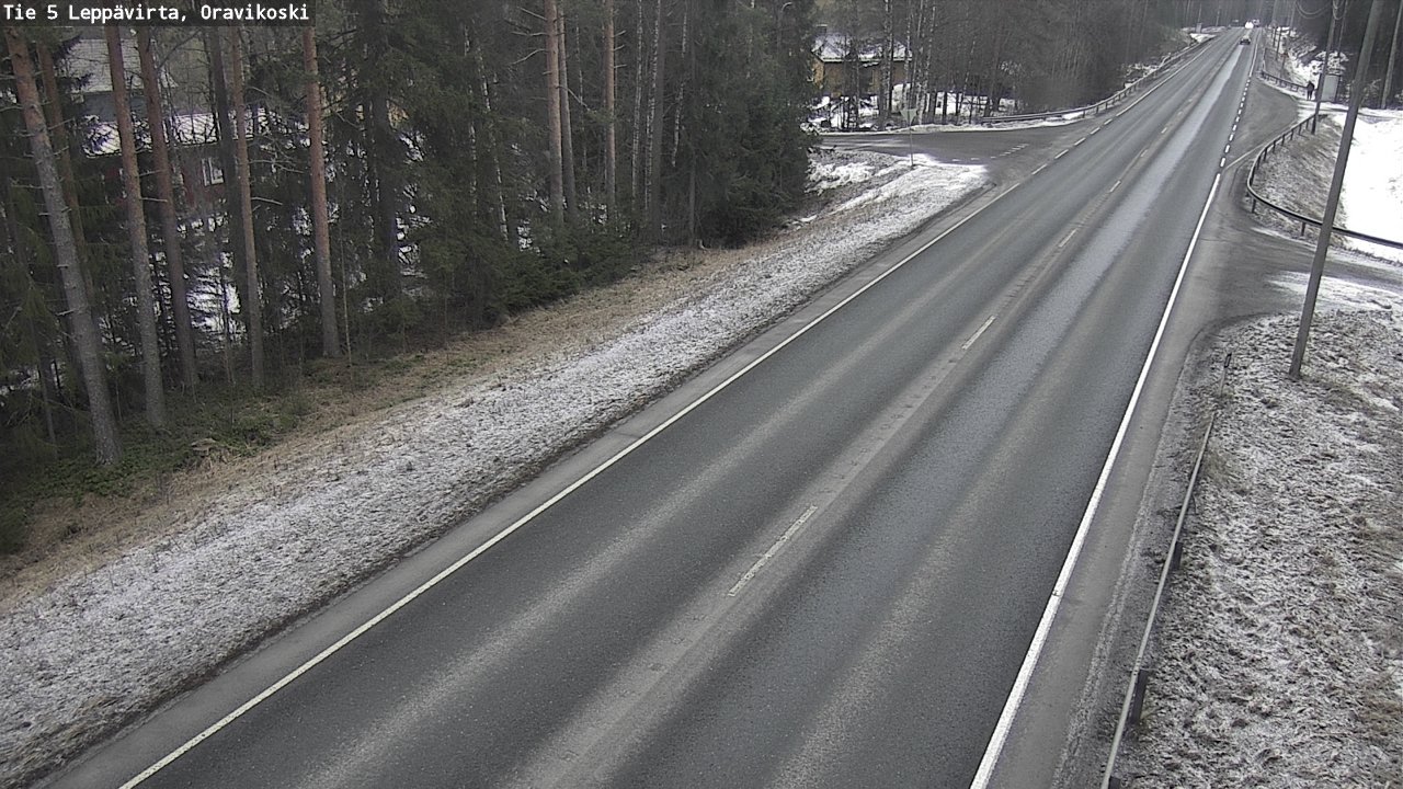 Kelikamerat Kuva Tie 5 Leppävirta, Oravikoski, Leppävirta, Pohjois-Savo