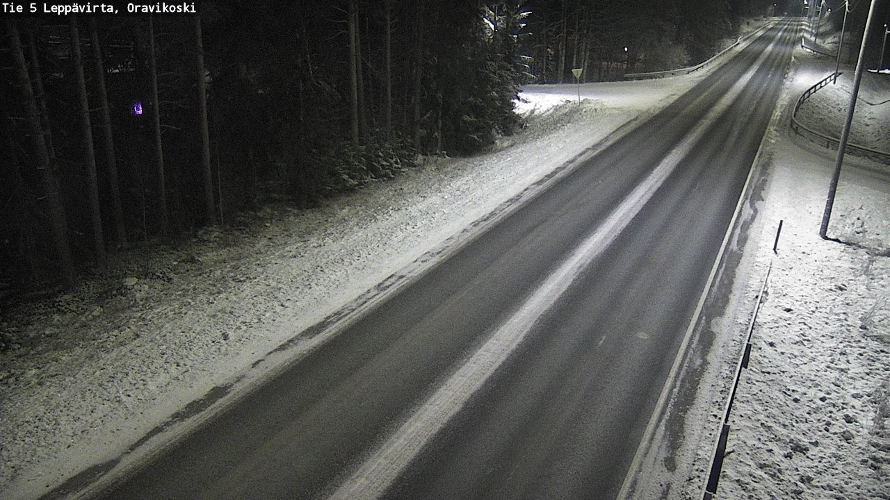 Kelikamerat Kuva Tie 5 Leppävirta, Oravikoski, Leppävirta, Pohjois-Savo
