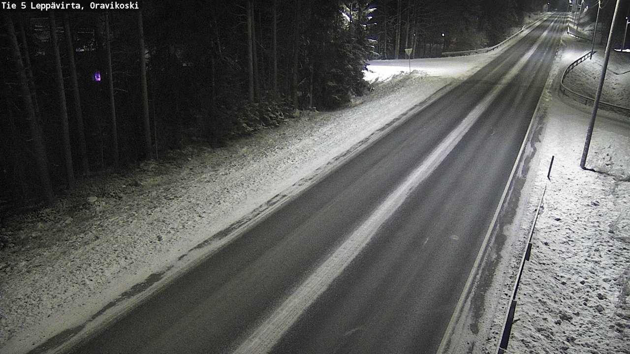 Kelikamerat Kuva Tie 5 Leppävirta, Oravikoski, Leppävirta, Pohjois-Savo