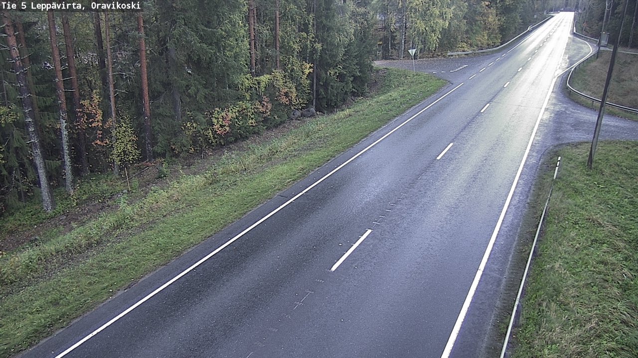 Kelikamerat Kuva Tie 5 Leppävirta, Oravikoski, Leppävirta, Pohjois-Savo