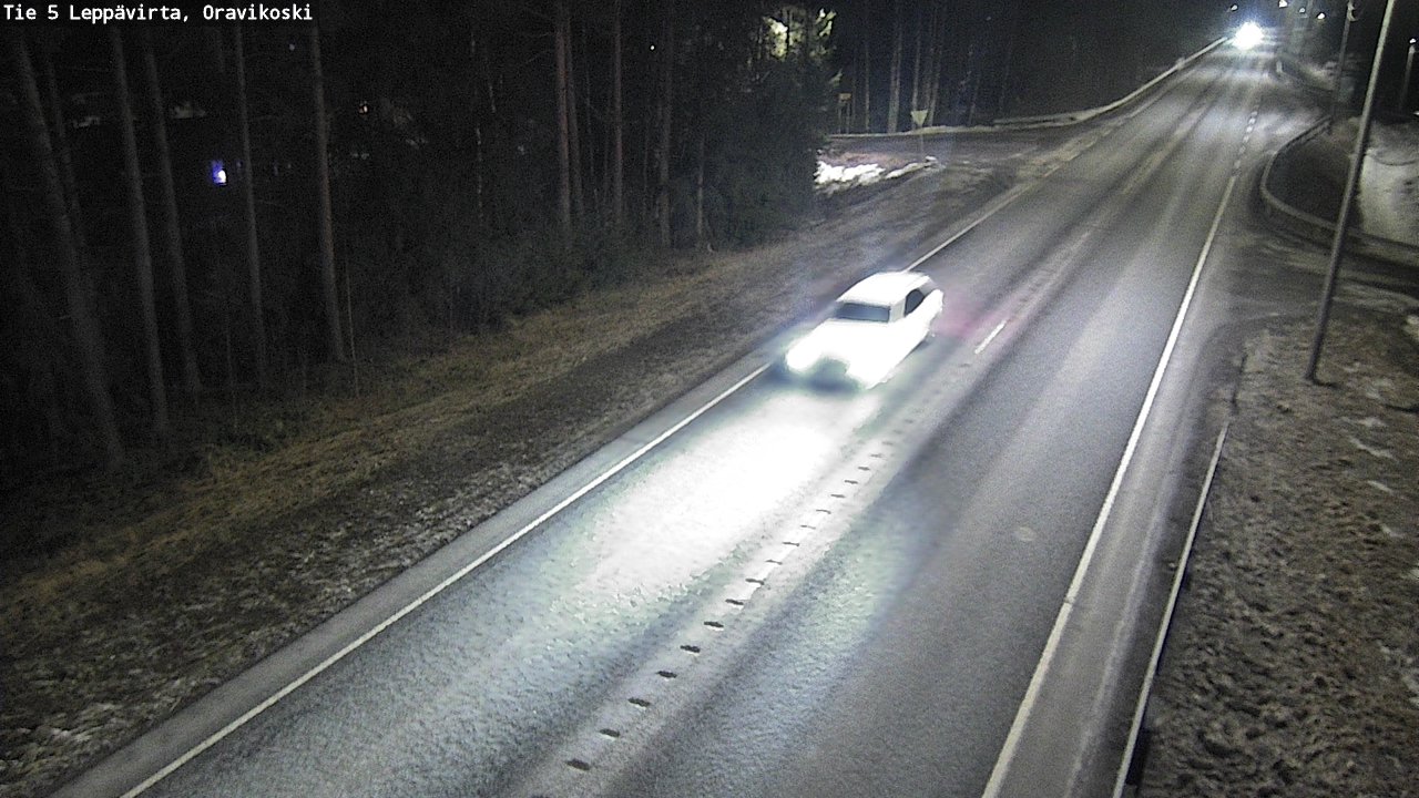 Kelikamerat Kuva Tie 5 Leppävirta, Oravikoski, Leppävirta, Pohjois-Savo